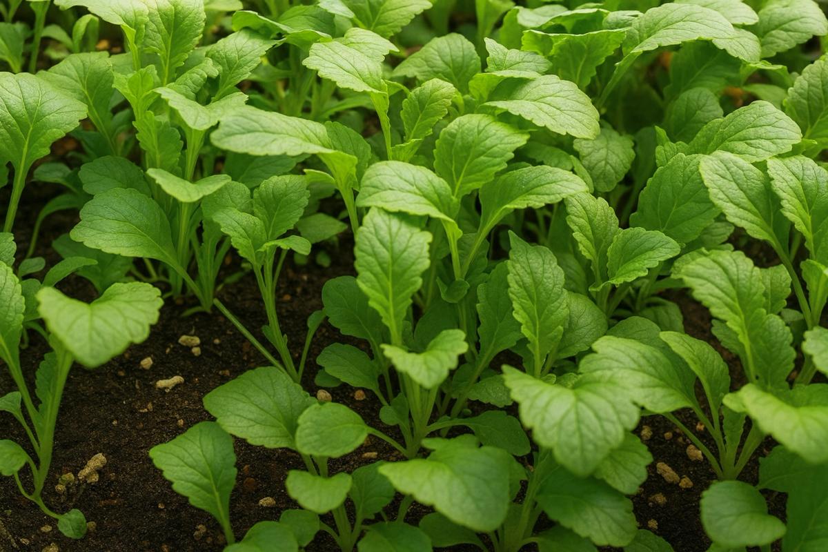 Rocket Wild Wasabi seeds – spicy salad leaf with wasabi-like flavour