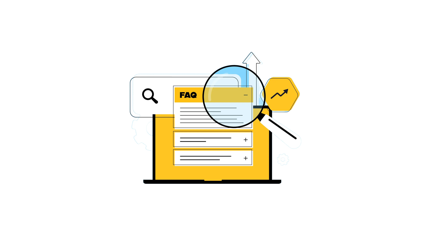 FAQ search results graphic
