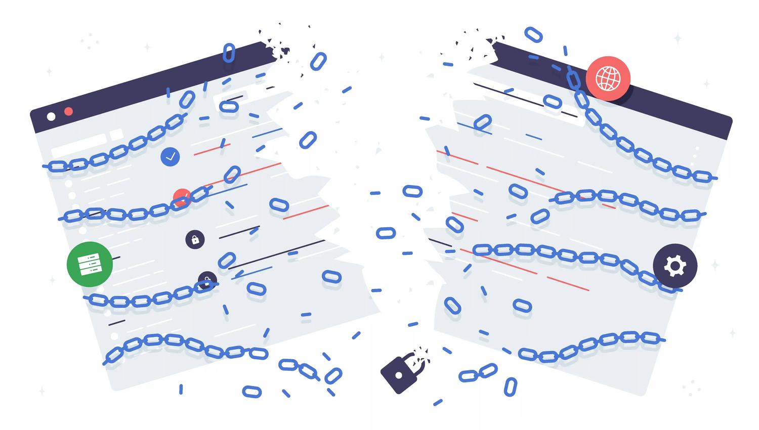 Broken pages and links caused by website migration