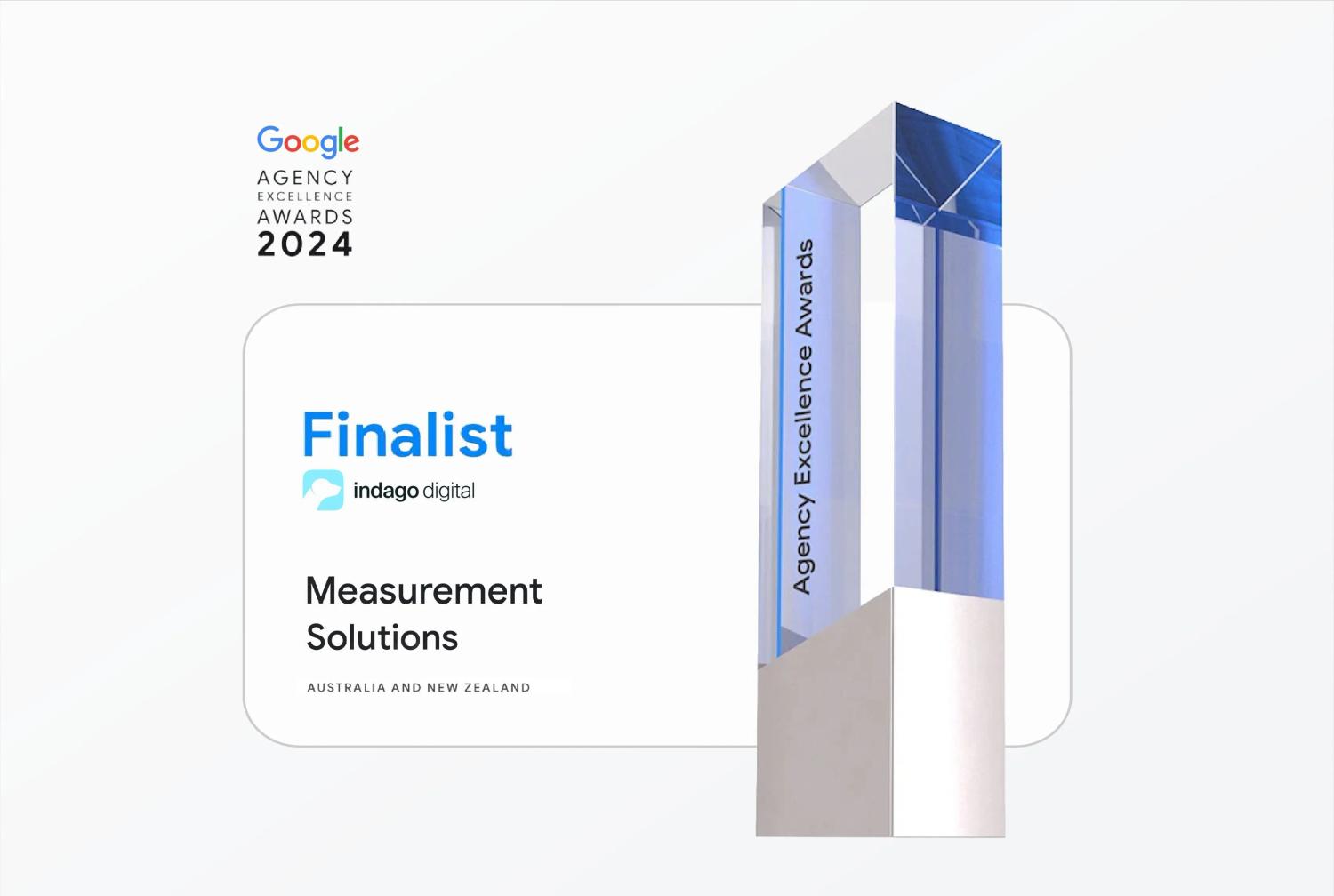 Google Agency Awards 2024 Indago Finalist