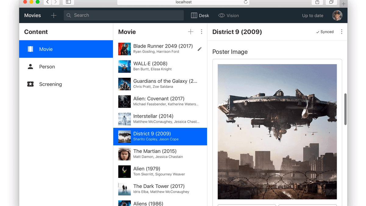 Cityscape in New York City.