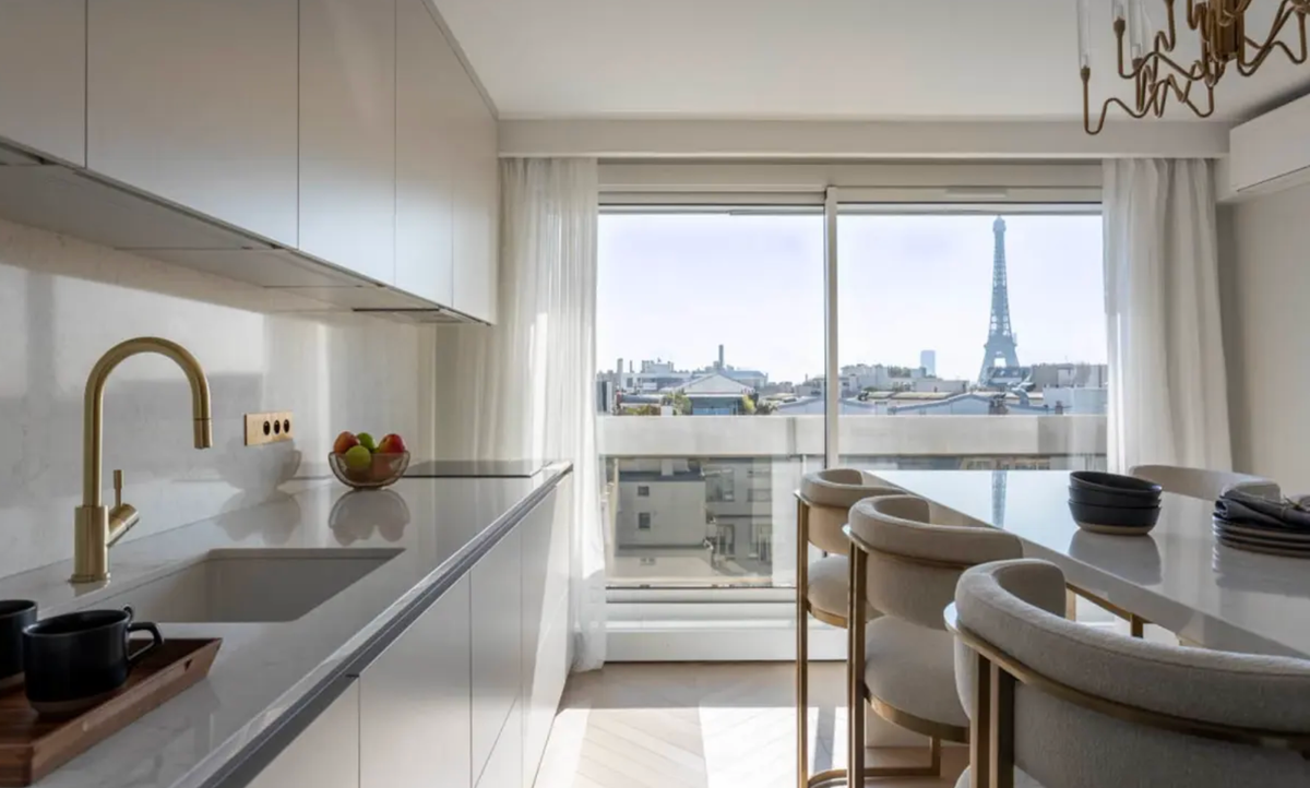 Appartement d'architecte vue Tour Eiffel