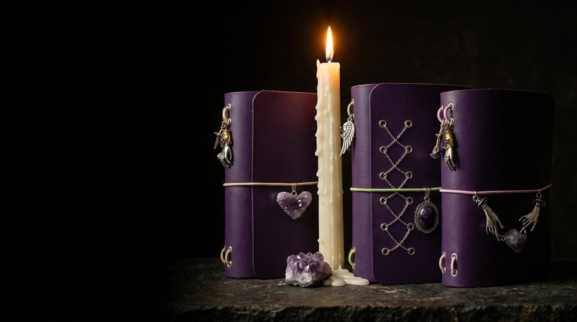 Grimoire | Handcrafted Leather Journals | Déjà Vu Journals