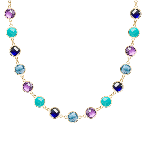 Newport Grand Marbella Necklace in 14k Gold