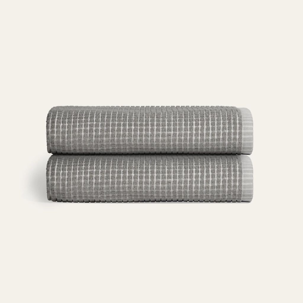 Onsen Sculpted Terry Bath Towels
