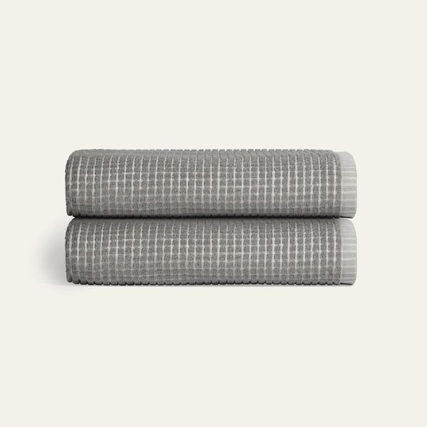 Onsen Sculpted Terry Bath Towels