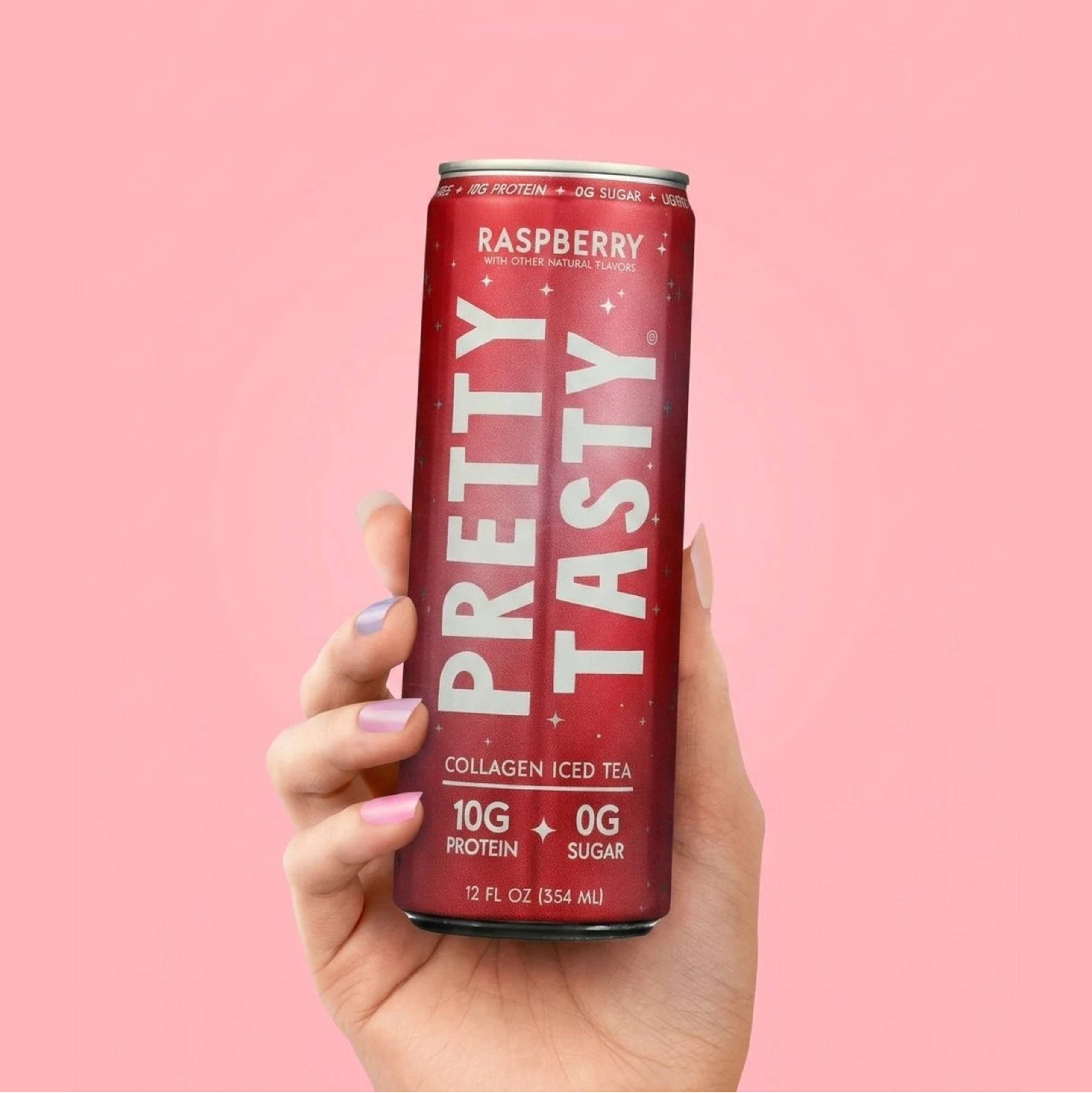Pretty Tasty Raspberry Tea (12 cans)
