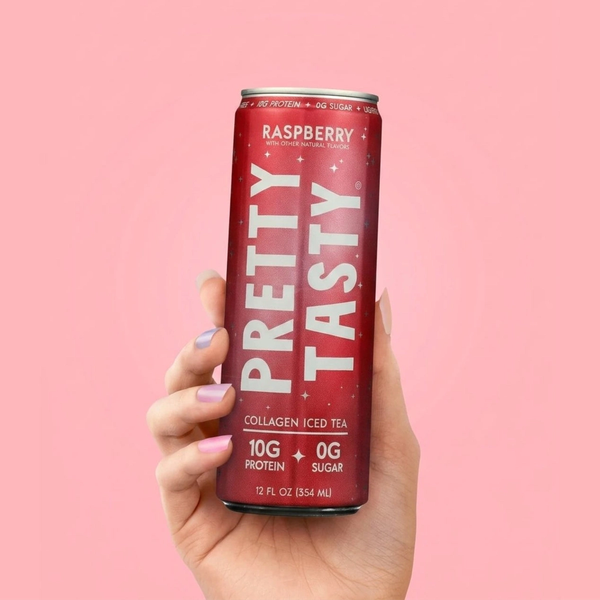 Pretty Tasty Raspberry Tea (12 cans)