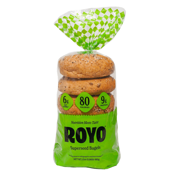 Super Seed Keto-Friendly Bagel