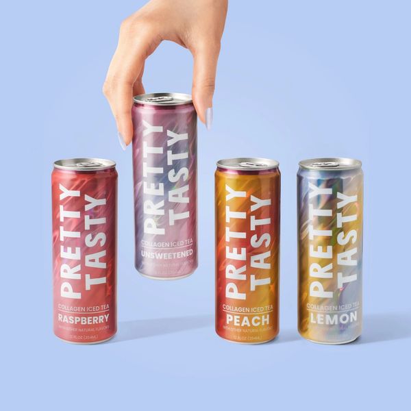 Pretty Tasty Collagen Tea Variety Pack (12 cans)