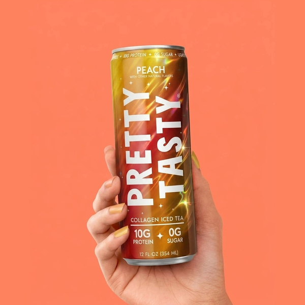 Pretty Tasty Peach Tea (12 cans)