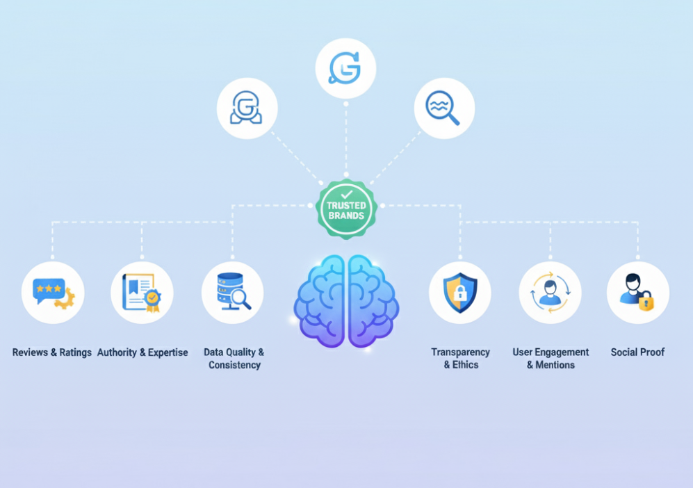 How AI Models Decide Which Brands to Trust