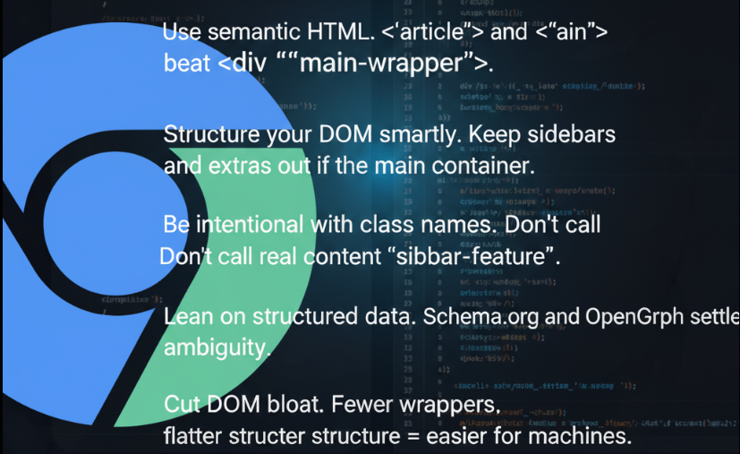 How Chrome’s Reader Mode Teaches Us About Machine Readability SEO