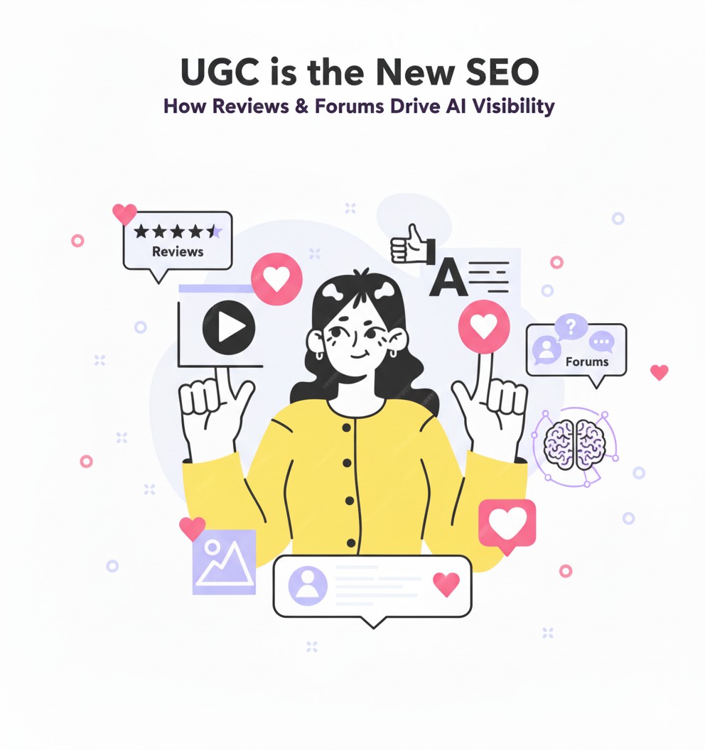 UGC is the New SEO: How Reviews and Forums Drive AI Visibility