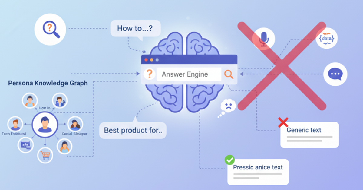 Why Search is becoming persona-aware? New Age of AI SEO is around context and long tail RE-search