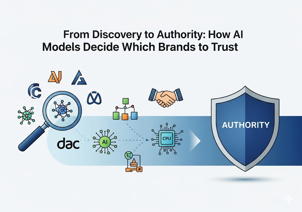 From Discovery to Authority: How AI Models Decide Which Brands to Trust