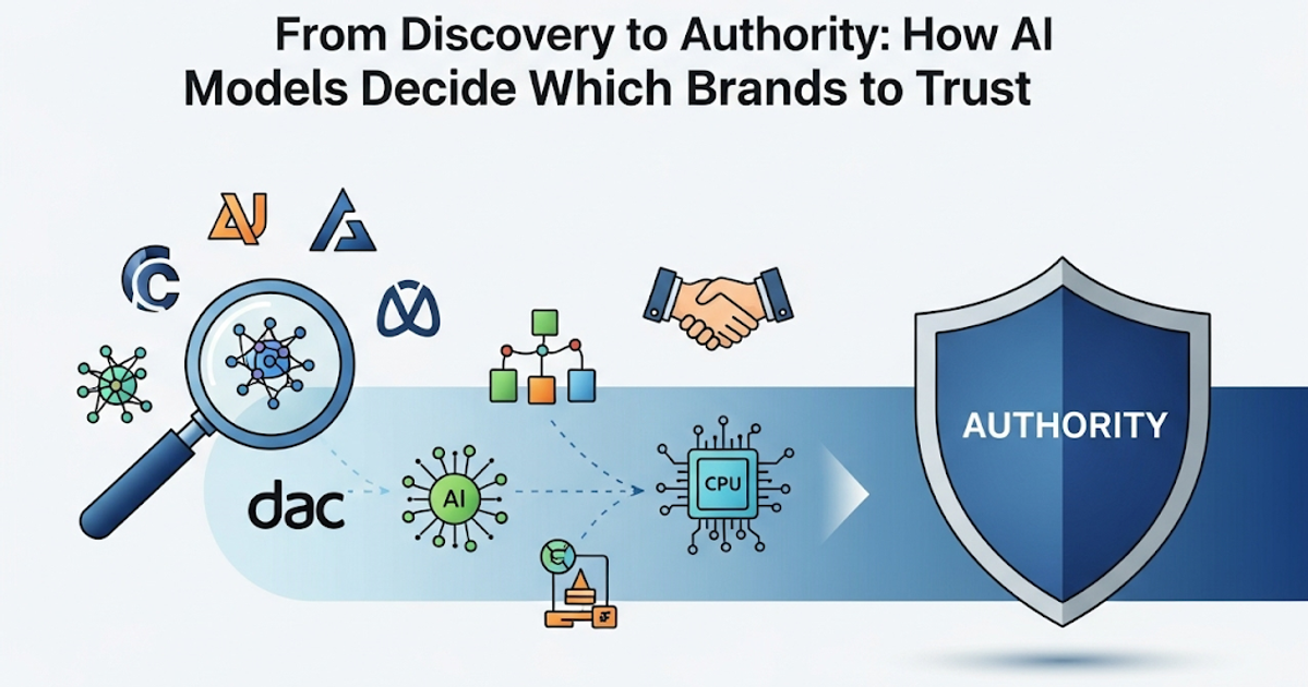 From Discovery to Authority: How AI Models Decide Which Brands to Trust
