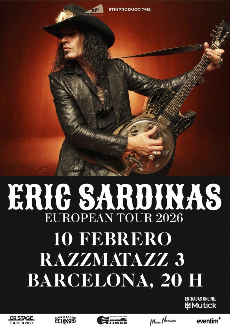 Eric Sardinas - European Tour 2026
