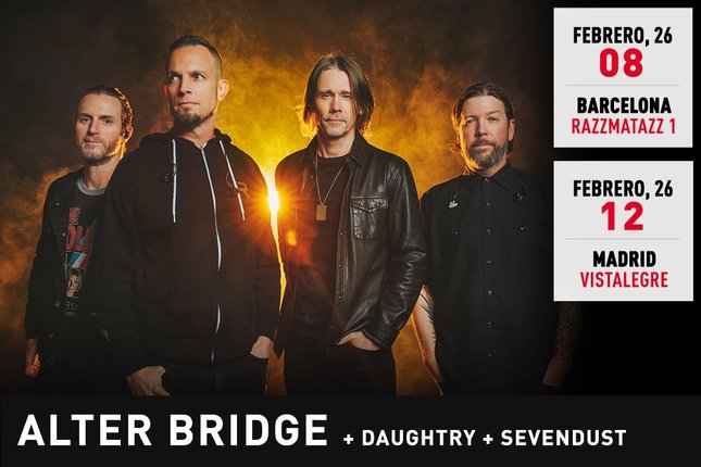 Alter Bridge + Daughtry + Sevendust