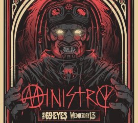 Ministry + The 69 Eyes + Wednesday 13