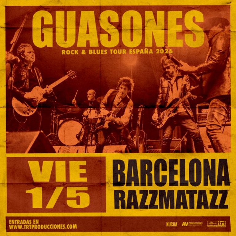 Guasones - Rock & Blues Tour España 2026
