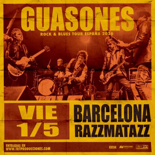 Guasones - Rock & Blues Tour España 2026