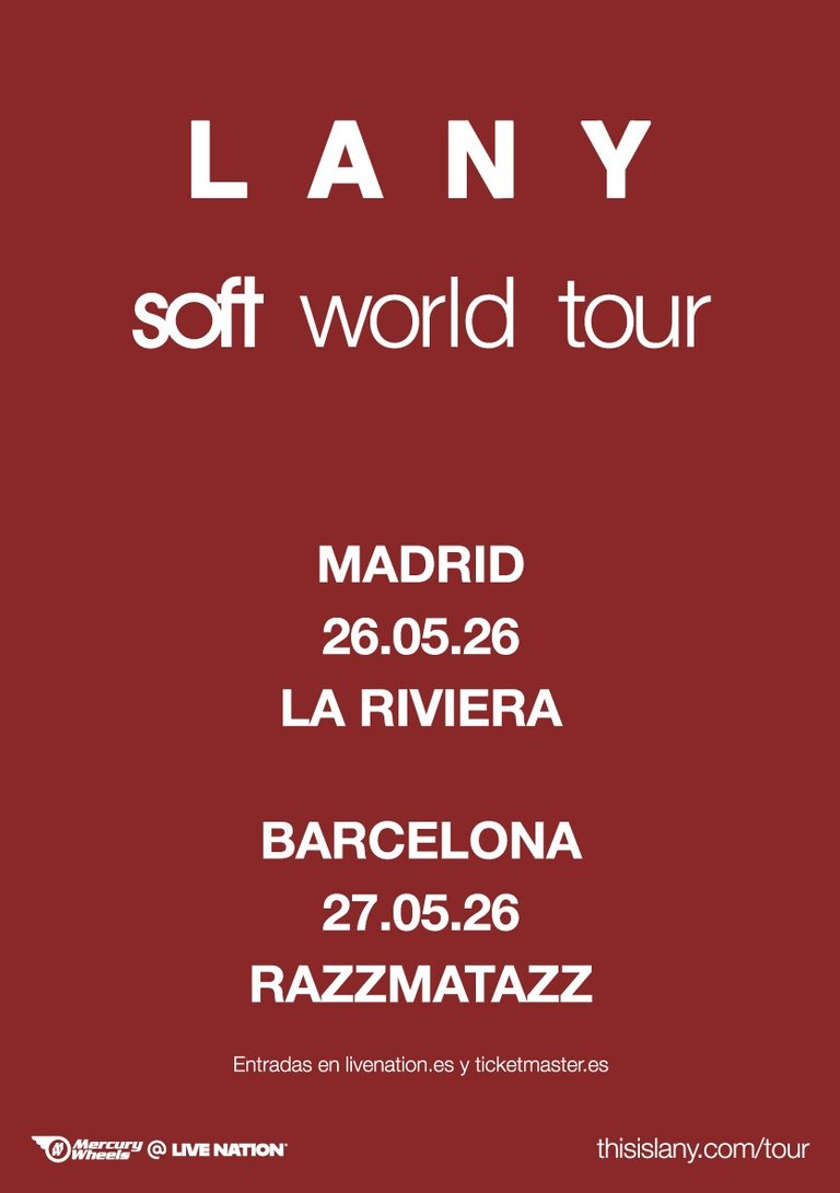 Lany - Soft World Tour