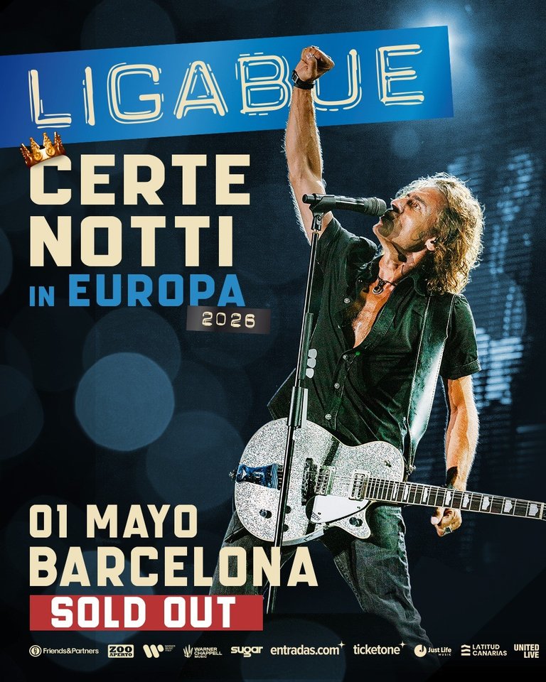 Ligabue - Certe Notti In Europa 2026