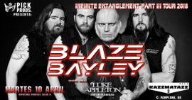 Blaze Bayley + Luke Appleton (Iced Earth/Absolva)