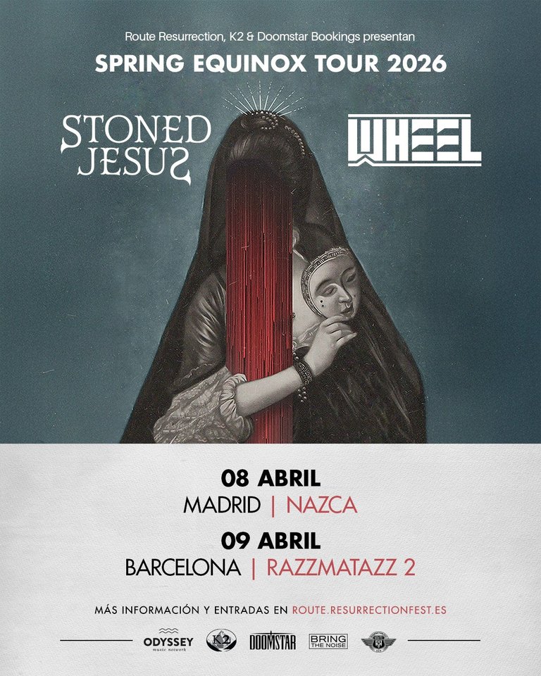 Stoned Jesus & Wheel - Spring Equinox Tour 2026
