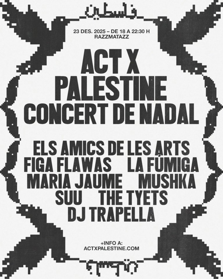 Act X Palestine - Concert De Nadal: