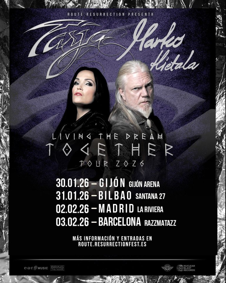 Tarja & Marko Hietala - Living The Dream Together Tour 2026