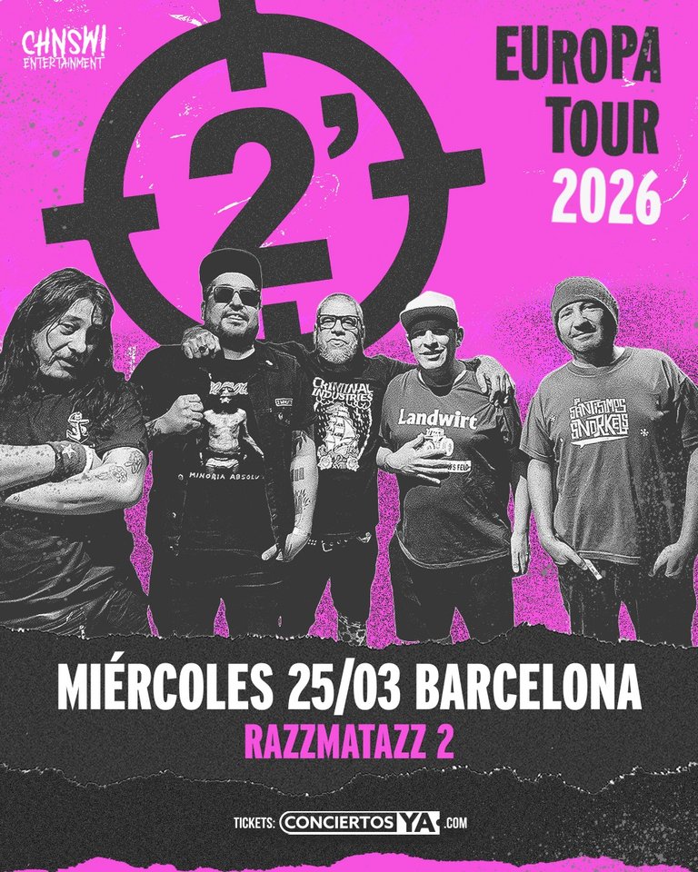 2 Minutos - Tour Europa 2026