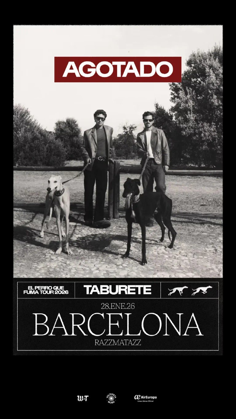 Taburete - El Perro Que Fuma Tour 2026