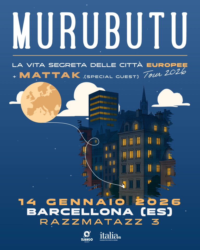 Murubutu - La Vita Segreta Delle Città Tour 2026