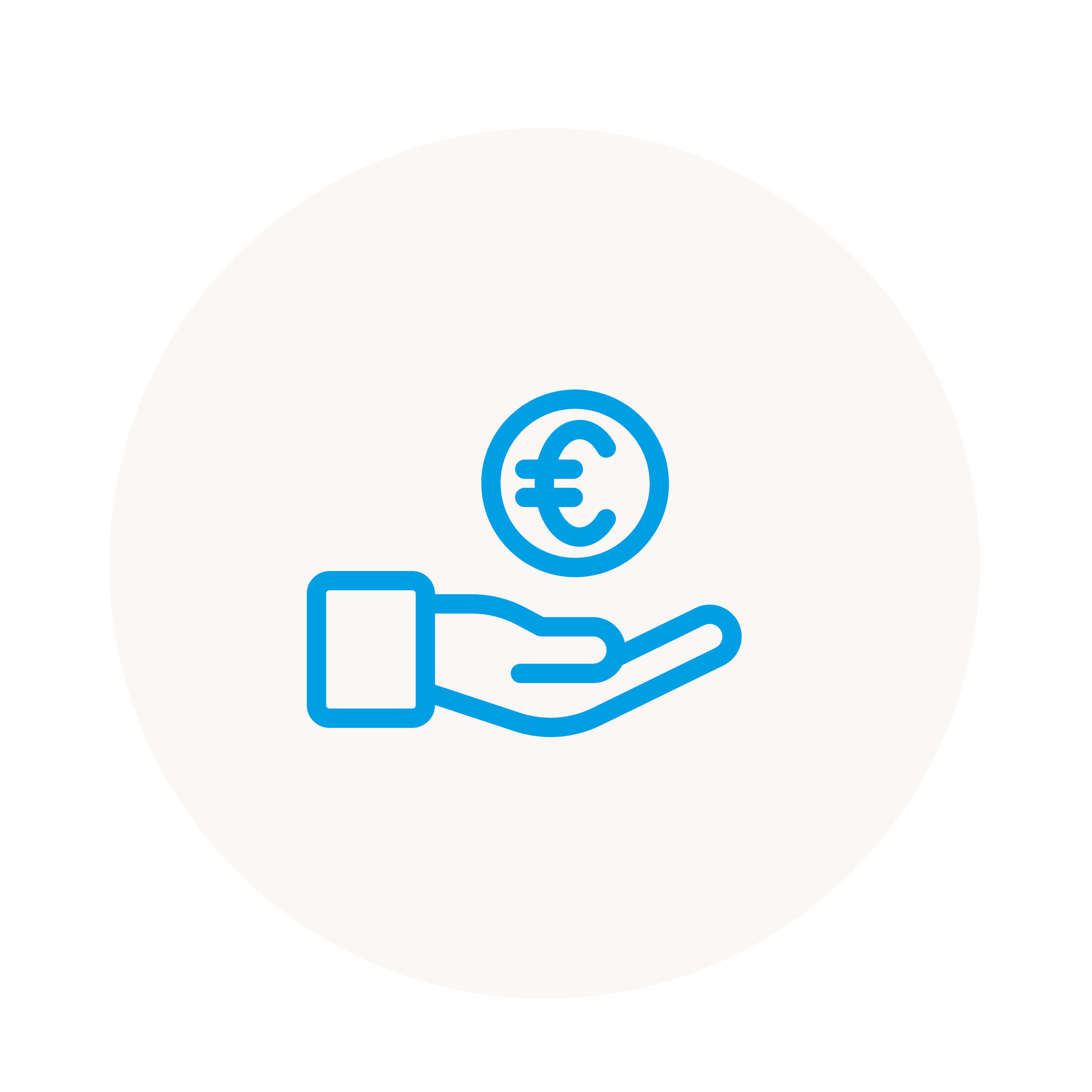 Hand with Money Icon