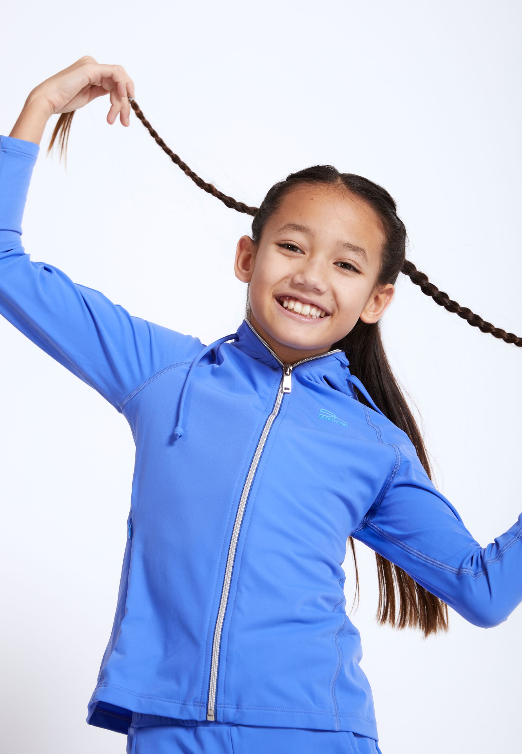 Fille en veste de jogging de tennis de SPORTKIND