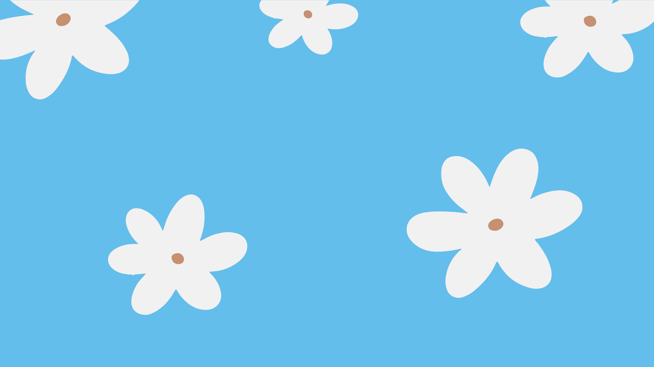 Frühlingshafter Banner in Hellblau