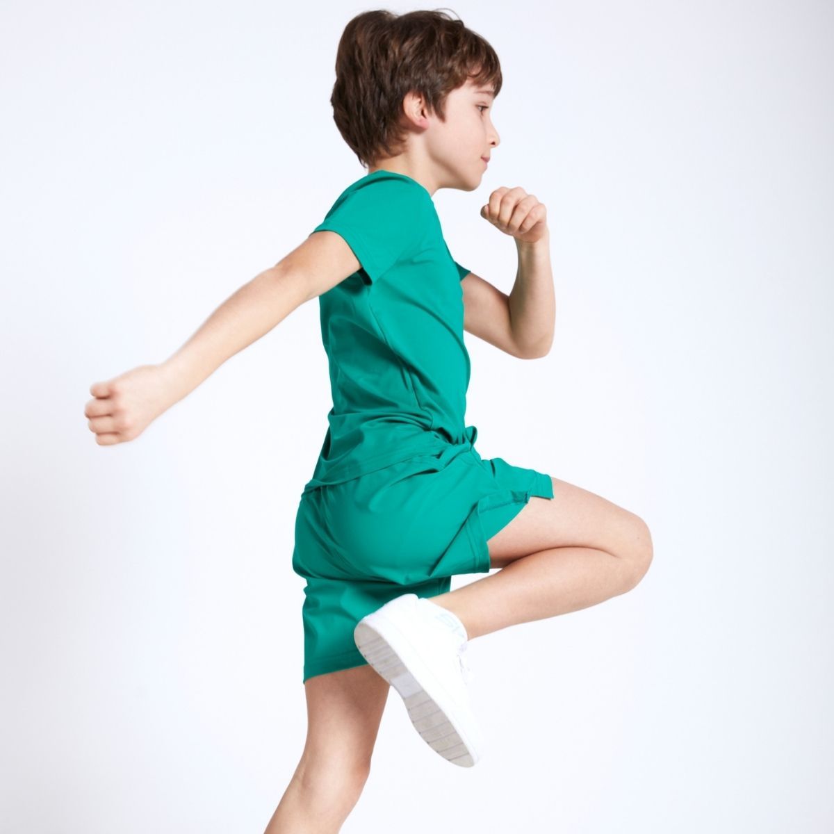 Tennis Shorts regular, smaragd grün