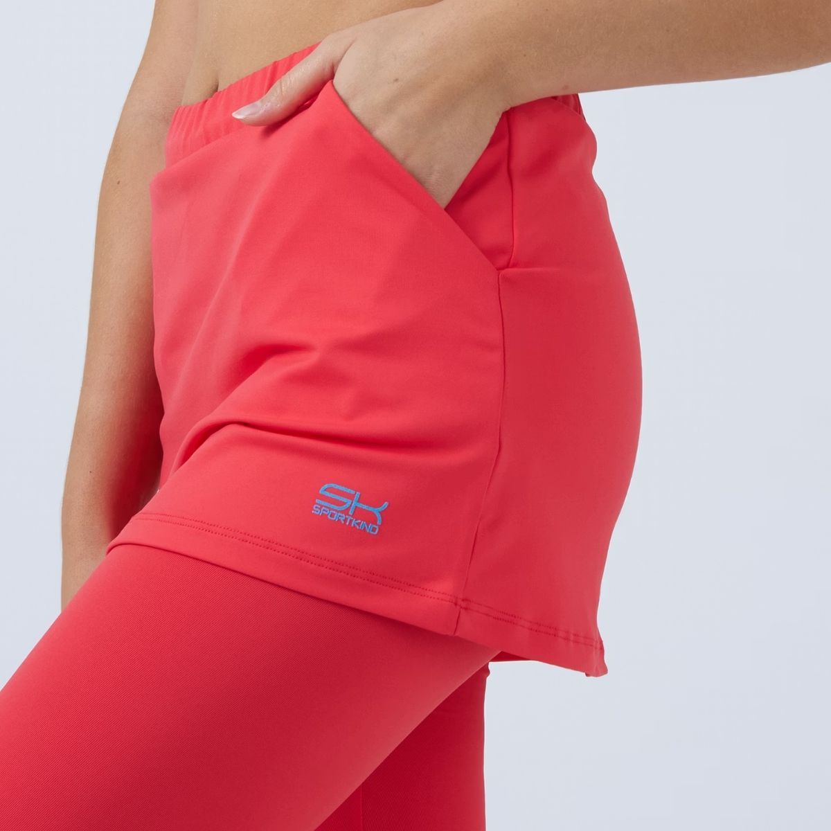 2-in-1 Tennisrock mit Leggings / Skapri, pfirsich