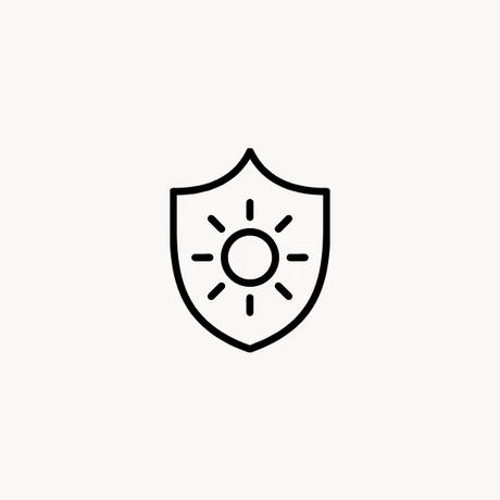Icon für den UV-Schutz