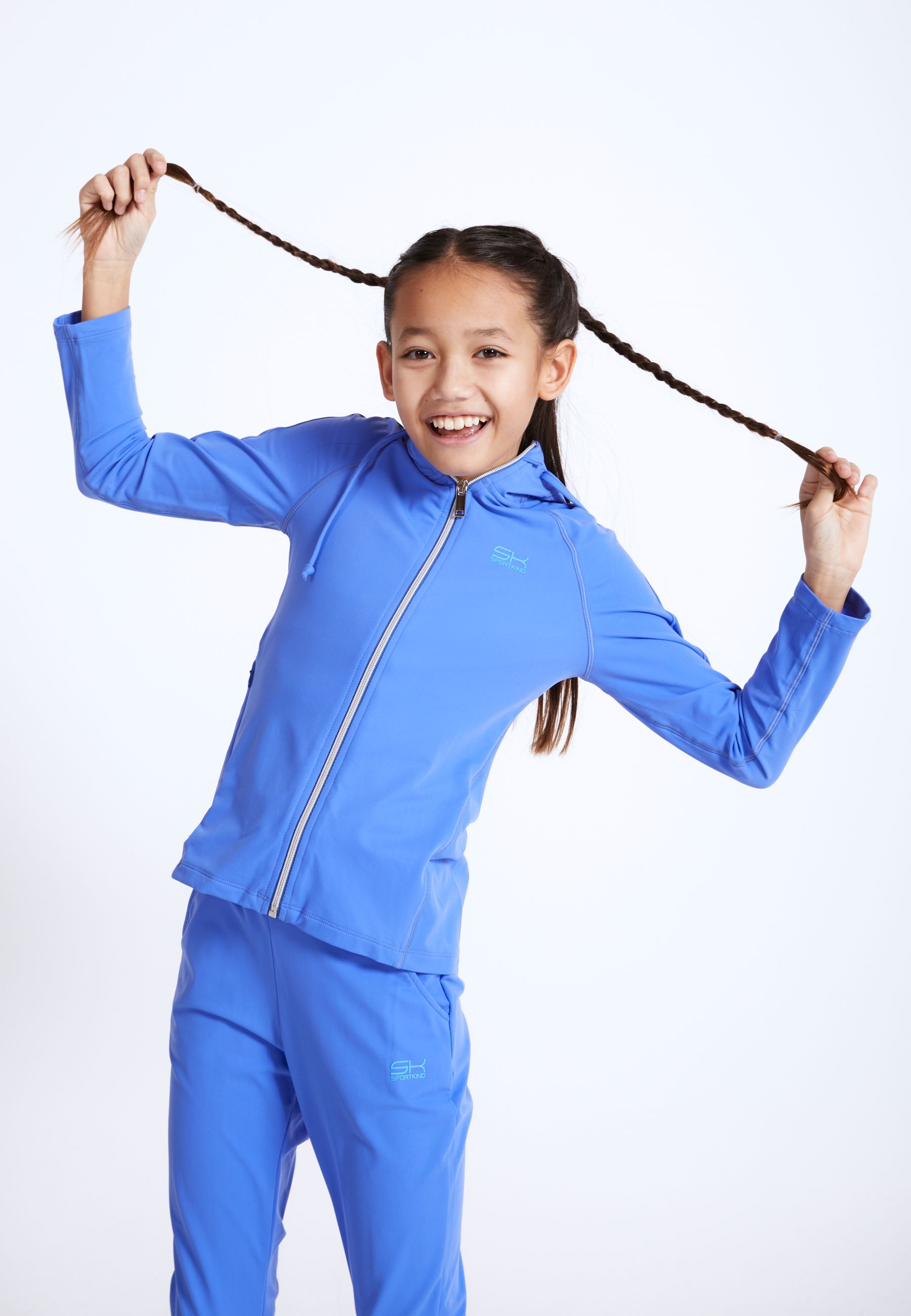 Joggingjacke mit Kapuze