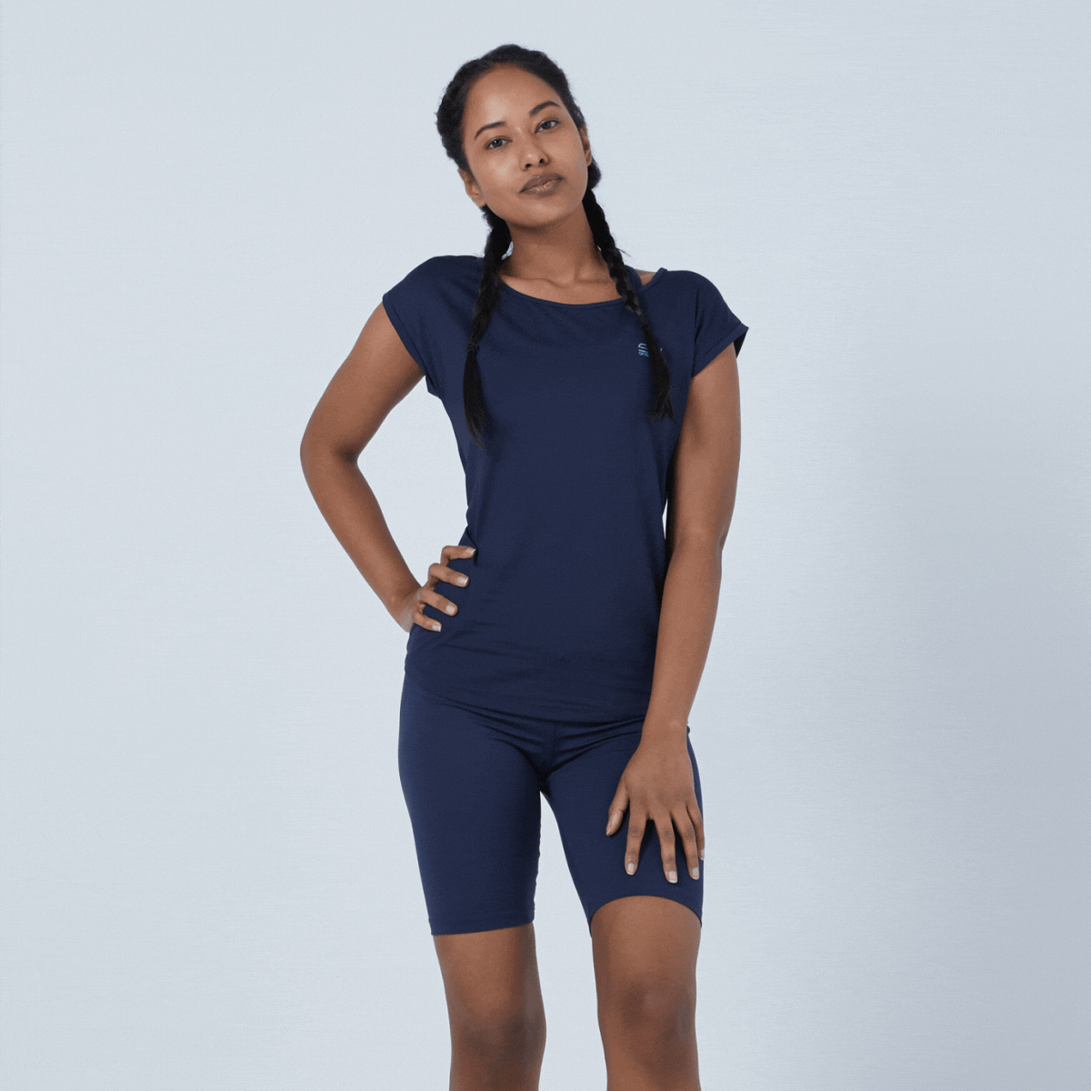 Unser Bestseller Loose Fit Shirt in navy blau