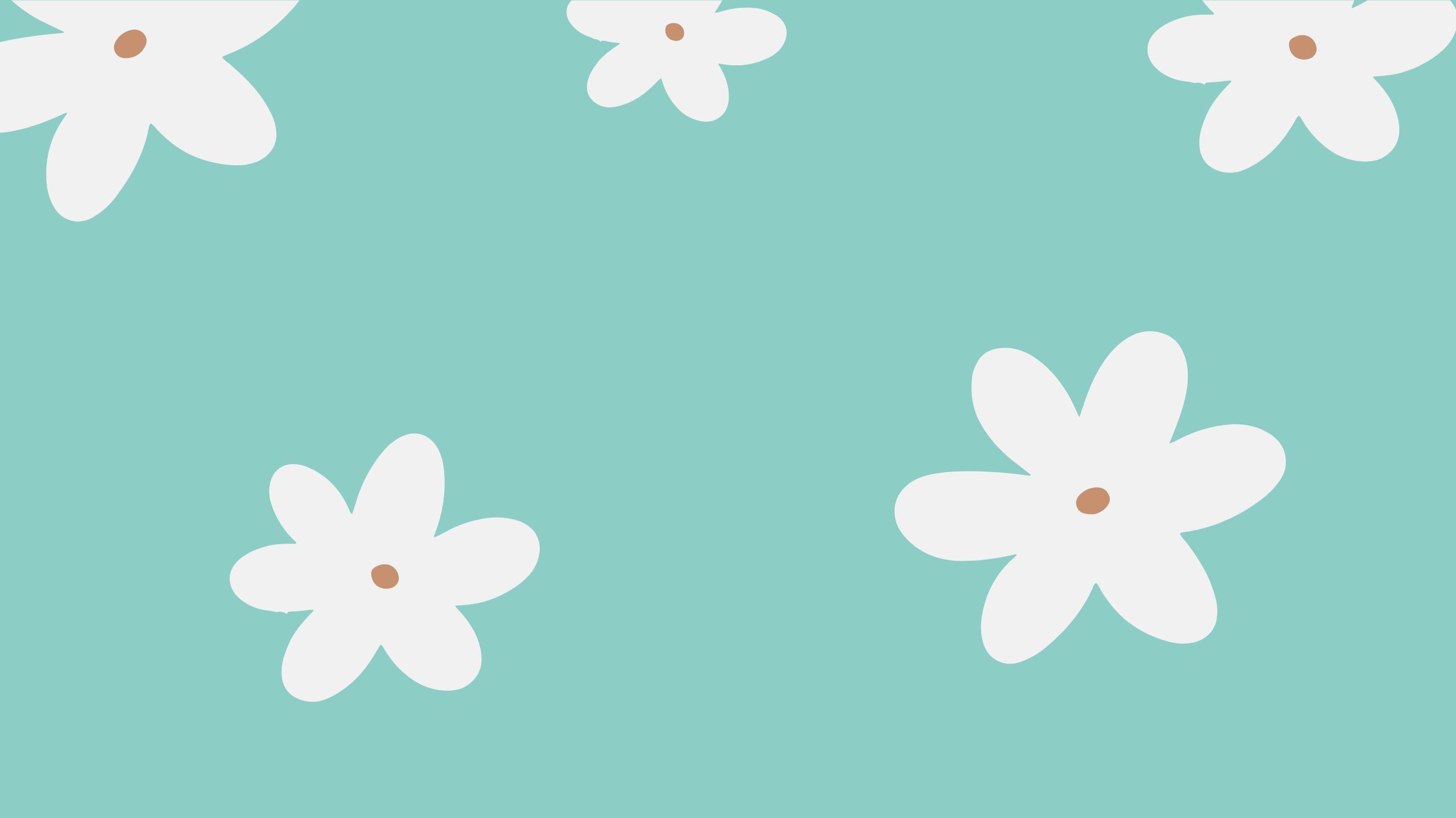 Frühlingshafter Banner in Mint