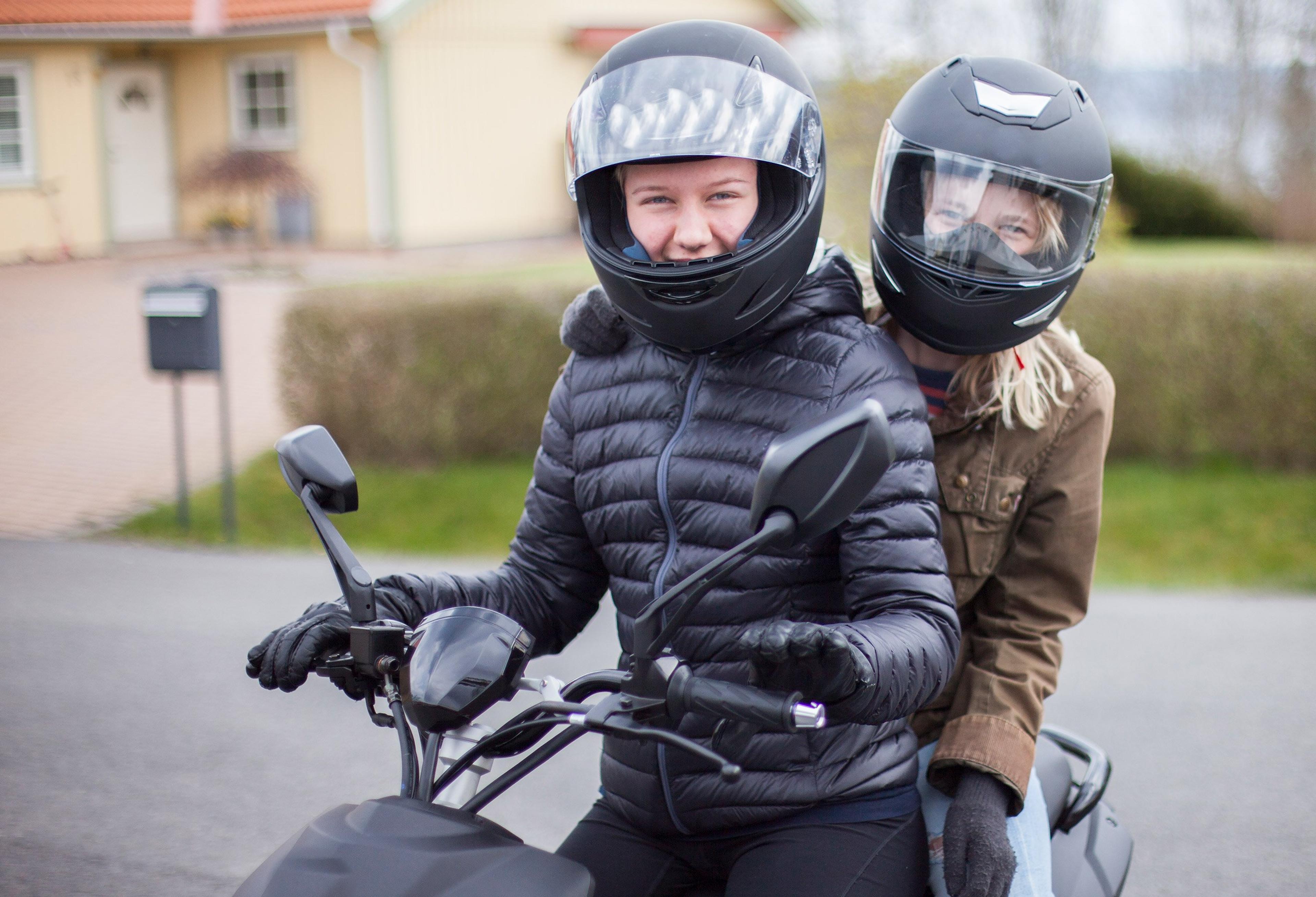 Med mopedforsikring fra Frende er du godt dekket om et uhell skulle skje. 