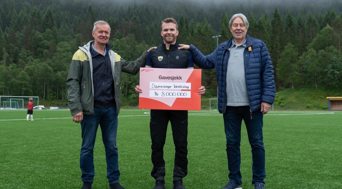 Lokale ildsjeler i Samnanger Idrettslag