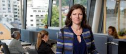 Ragnhild Georgsen, leder for antihvitvask og økonomisk kriminalitet i Sparebanken Norge.