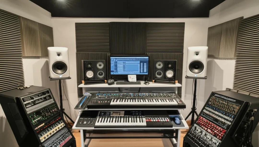 Home studio setup tips for freelance music producers