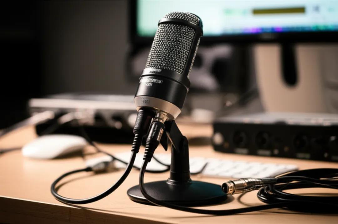 Samson Q2U microphone with USB and XLR dual connectivity
