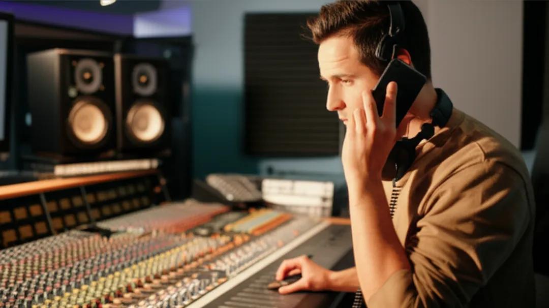 Mixing and mastering services in home studio setup
